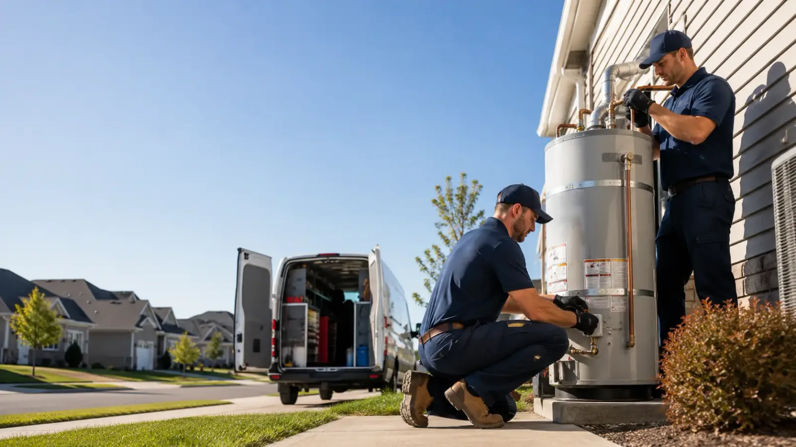 Water Heater Installation in Junction, TX